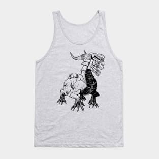 Hound of Tindalos (black line) Tank Top